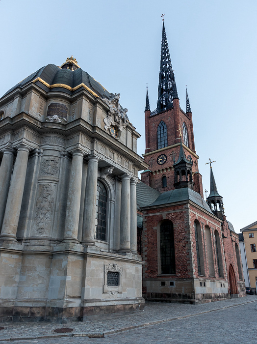 Altstadt Gamla stan: Riddarholmen - Riddarholmskyrkan (Riddarholmskirche) Stockholm