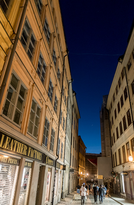 Stockholm Altstadt Gamla stan: Västerlånggatan