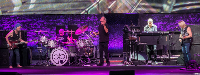 Dalhalla: Deep Purple Rättvik Roger Glover (72), Ian Paice (70), Ian Gillan (72), Don Airey (70), Steve Morse (63)