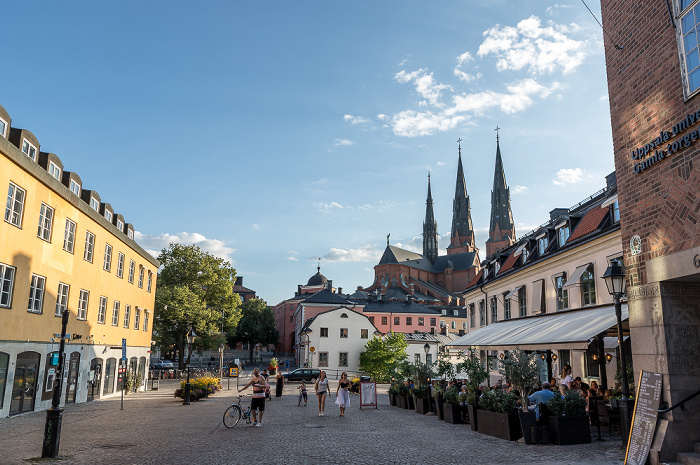 Uppsala Gamla torget Dom St. Erik