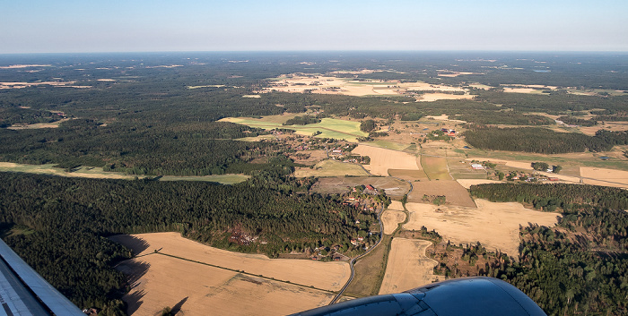 Stockholm 2018-07-25 Flug DLH2419 Stockholm-Arlanda (ARN/ESSA) - München Franz Josef Strauß (MUC/EDDM)