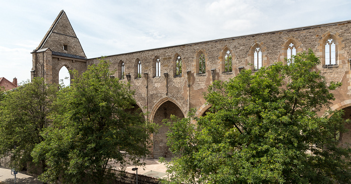 Blick aus dem ibis Altstadt: Barfüßerkirche Erfurt