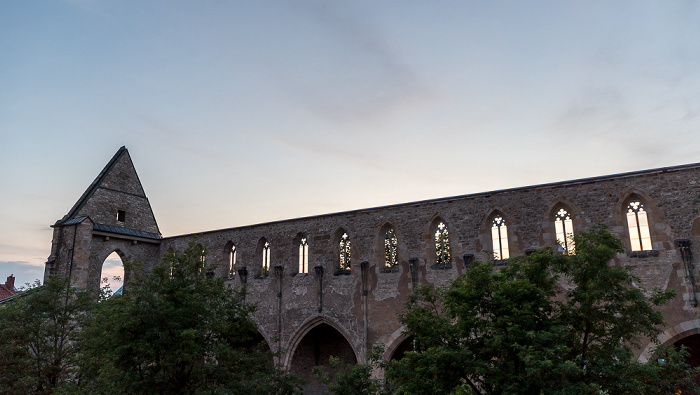 Blick aus dem ibis Altstadt: Barfüßerkirche Erfurt