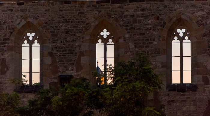 Blick aus dem ibis Altstadt: Barfüßerkirche Erfurt