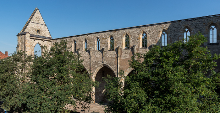 Erfurt Blick aus dem ibis Altstadt: Barfüßerkirche