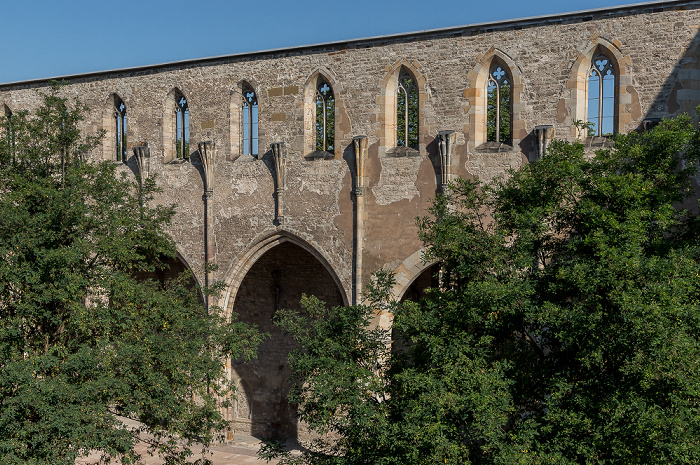 Erfurt Blick aus dem ibis Altstadt: Barfüßerkirche