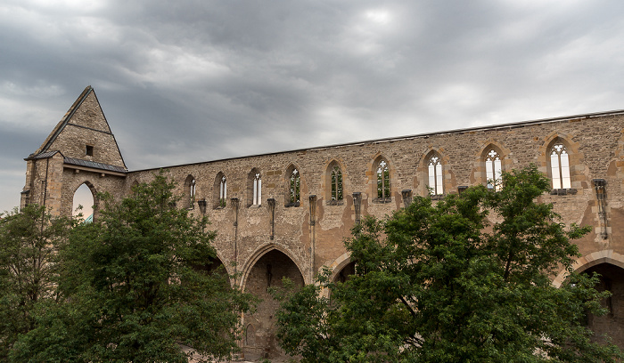 Erfurt Blick aus dem ibis Altstadt: Barfüßerkirche