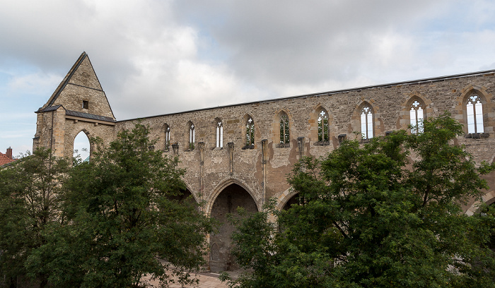 Blick aus dem ibis Altstadt: Barfüßerkirche Erfurt