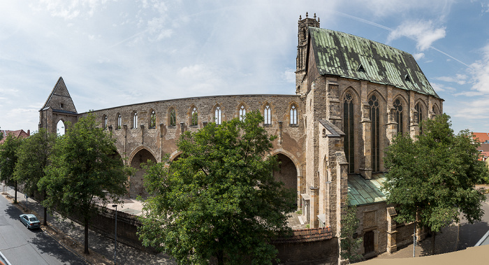 Blick aus dem ibis Altstadt: Barfüßerkirche Erfurt