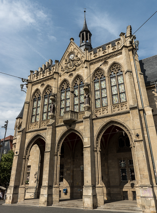 Fischmarkt: Rathaus Erfurt