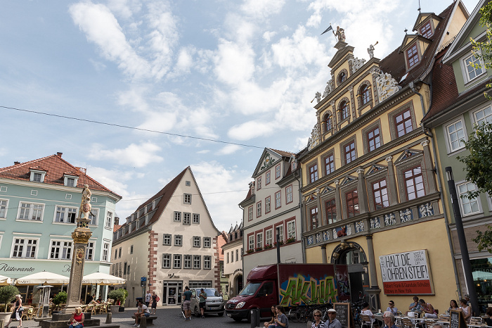 Fischmarkt mit u.a. dem Römer und dem Haus zum Roten Ochsen Erfurt