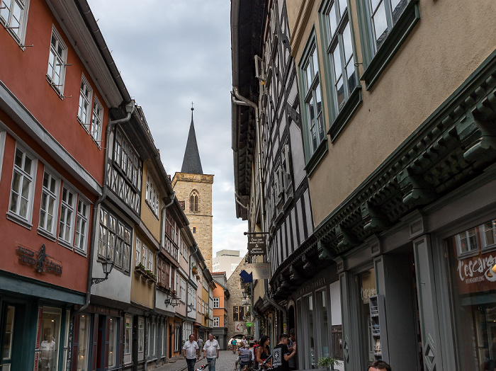 Krämerbrücke, Ägidienkirche Erfurt