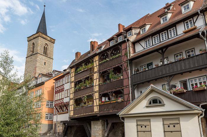 Erfurt Ägidienkirche, Krämerbrücke