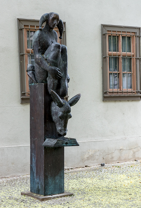 Denkmal Eulenspiegel und Esel Erfurt