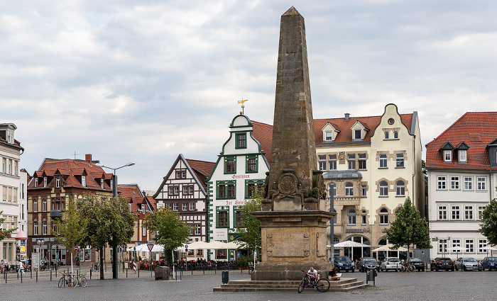 Domplatz: Erthal-Obelisk Erfurt