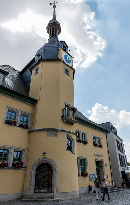 Marktplatz: Rathaus Apolda