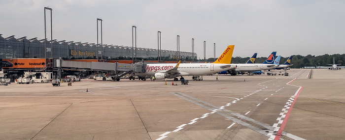 Flughafen Köln/Bonn 2018-09-14 Flug DLH1986 München Franz Josef Strauß (MUC/EDDM) - Köln/Bonn (CGN/EDDK)