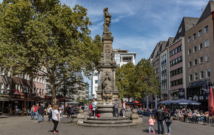 Köln Alter Markt: Jan-von-Werth-Denkmal