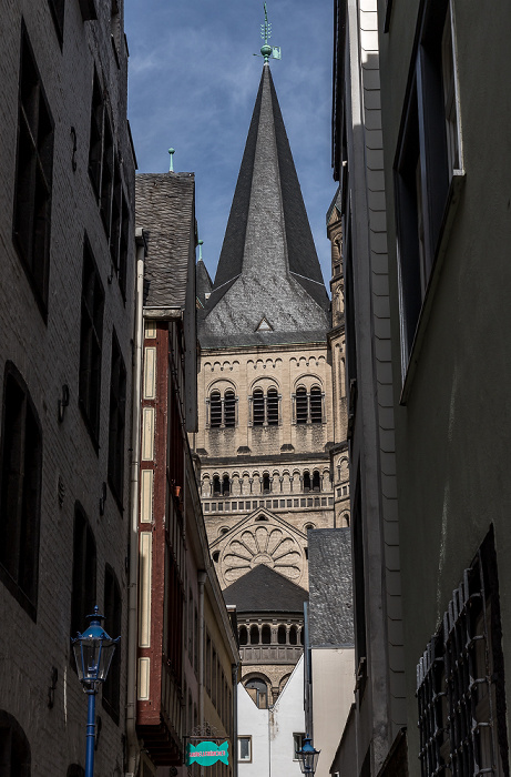 Altstadt: Auf dem Rothenberg, Groß St. Martin Köln