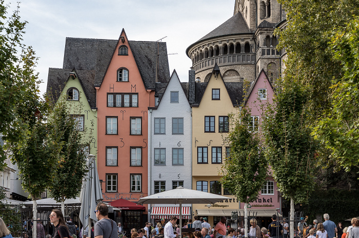 Köln Altstadt: Fischmarkt Groß St. Martin