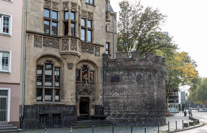 Zeughausstraße: Römerturm Köln