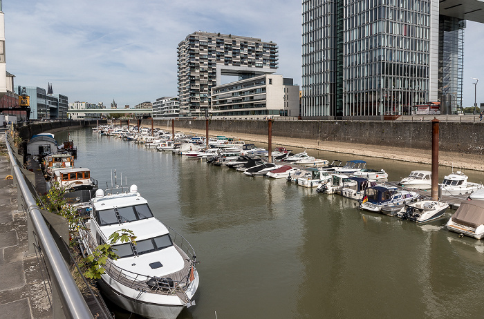 Rheinauhafen, Rheinauhalbinsel mit Kranhäusern Köln