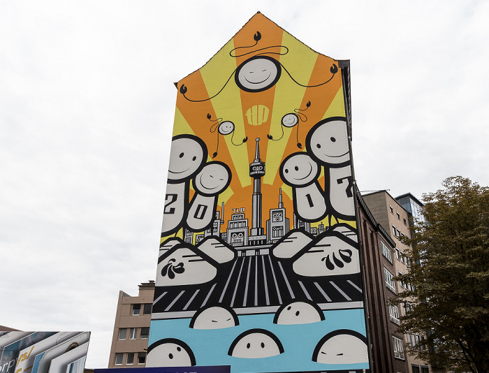 Brinkhoffstraße / Königswall: Street Art Dortmund