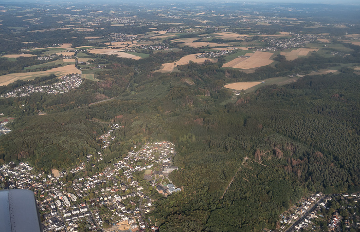 Nordrhein-Westfalen - Rhein-Sieg-Kreis: Lohmar (links unten) Rhein-Sieg-Kreis