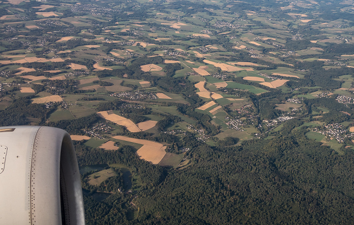 Nordrhein-Westfalen - Rhein-Sieg-Kreis 2018-09-16 Flug DLH1991 Köln/Bonn (CGN/EDDK) - München Franz Josef Strauß (MUC/EDDM) Luftbild aerial photo