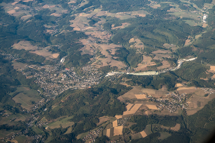 Nordrhein-Westfalen 2018-09-16 Flug DLH1991 Köln/Bonn (CGN/EDDK) - München Franz Josef Strauß (MUC/EDDM) Luftbild aerial photo