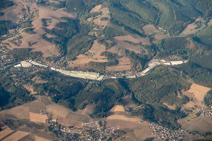 Nordrhein-Westfalen 2018-09-16 Flug DLH1991 Köln/Bonn (CGN/EDDK) - München Franz Josef Strauß (MUC/EDDM) Luftbild aerial photo