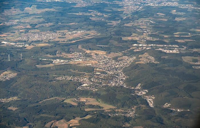 Nordrhein-Westfalen 2018-09-16 Flug DLH1991 Köln/Bonn (CGN/EDDK) - München Franz Josef Strauß (MUC/EDDM) Luftbild aerial photo