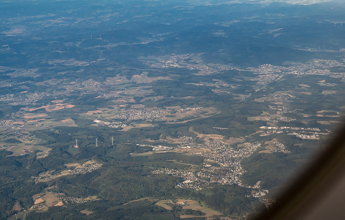 Nordrhein-Westfalen 2018-09-16 Flug DLH1991 Köln/Bonn (CGN/EDDK) - München Franz Josef Strauß (MUC/EDDM) Luftbild aerial photo