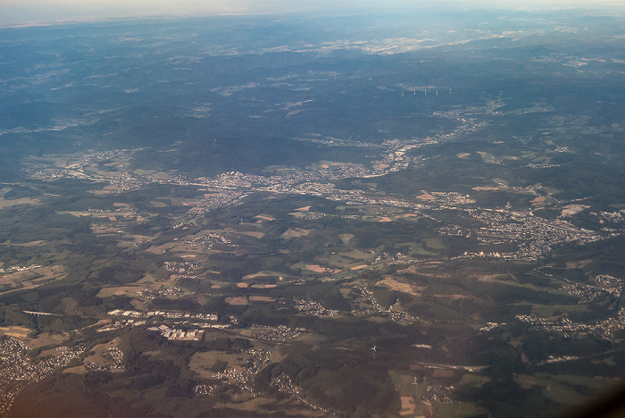 Nordrhein-Westfalen 2018-09-16 Flug DLH1991 Köln/Bonn (CGN/EDDK) - München Franz Josef Strauß (MUC/EDDM) Luftbild aerial photo