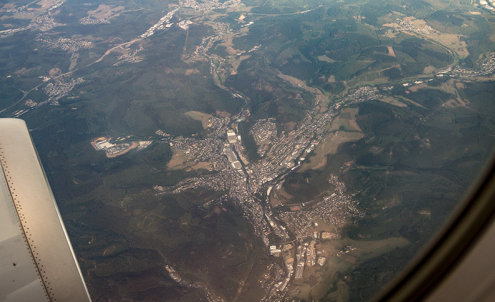 Nordrhein-Westfalen 2018-09-16 Flug DLH1991 Köln/Bonn (CGN/EDDK) - München Franz Josef Strauß (MUC/EDDM) Luftbild aerial photo