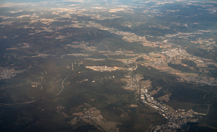 Nordrhein-Westfalen 2018-09-16 Flug DLH1991 Köln/Bonn (CGN/EDDK) - München Franz Josef Strauß (MUC/EDDM) Luftbild aerial photo