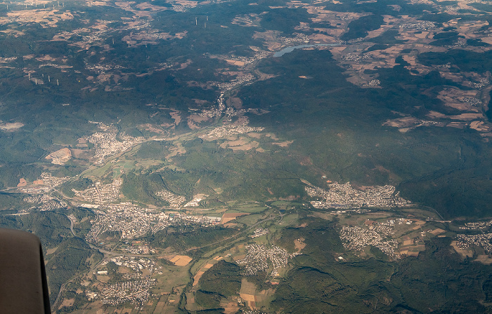 Nordrhein-Westfalen 2018-09-16 Flug DLH1991 Köln/Bonn (CGN/EDDK) - München Franz Josef Strauß (MUC/EDDM) Luftbild aerial photo