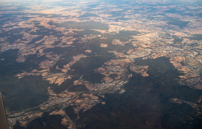 Hessen 2018-09-16 Flug DLH1991 Köln/Bonn (CGN/EDDK) - München Franz Josef Strauß (MUC/EDDM) Luftbild aerial photo