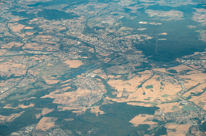 Hessen 2018-09-16 Flug DLH1991 Köln/Bonn (CGN/EDDK) - München Franz Josef Strauß (MUC/EDDM) Luftbild aerial photo