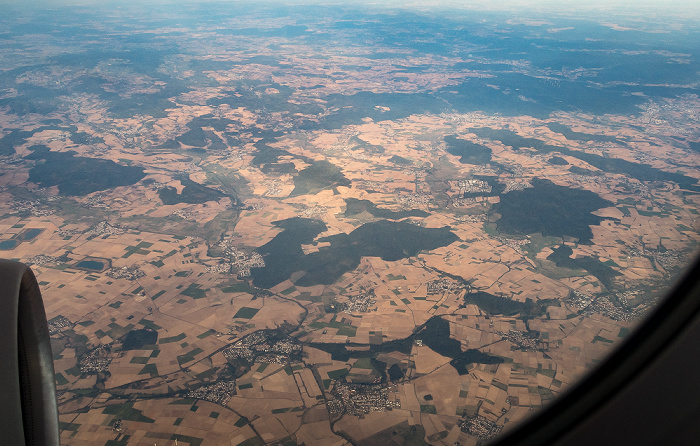 Hessen 2018-09-16 Flug DLH1991 Köln/Bonn (CGN/EDDK) - München Franz Josef Strauß (MUC/EDDM) Luftbild aerial photo