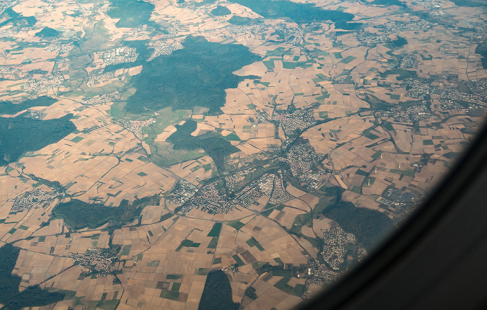 Hessen 2018-09-16 Flug DLH1991 Köln/Bonn (CGN/EDDK) - München Franz Josef Strauß (MUC/EDDM) Luftbild aerial photo