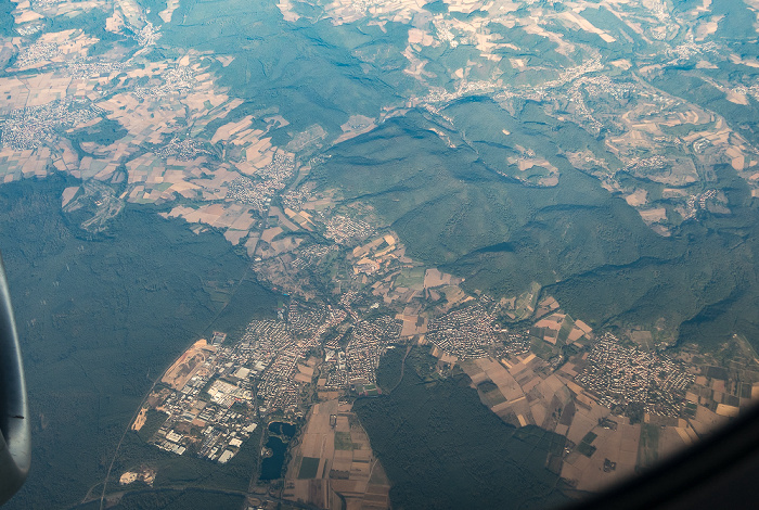 Hessen 2018-09-16 Flug DLH1991 Köln/Bonn (CGN/EDDK) - München Franz Josef Strauß (MUC/EDDM) Luftbild aerial photo