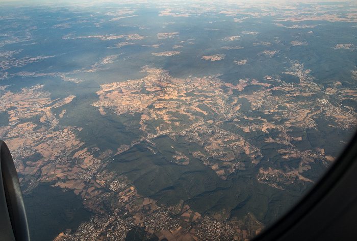 Hessen 2018-09-16 Flug DLH1991 Köln/Bonn (CGN/EDDK) - München Franz Josef Strauß (MUC/EDDM) Luftbild aerial photo