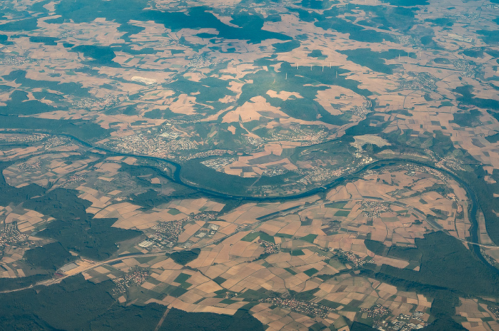 Bayern 2018-09-16 Flug DLH1991 Köln/Bonn (CGN/EDDK) - München Franz Josef Strauß (MUC/EDDM) Luftbild aerial photo