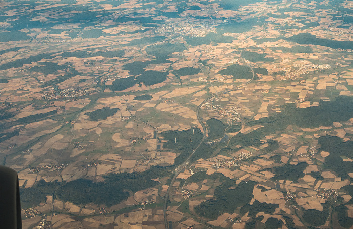 Bayern 2018-09-16 Flug DLH1991 Köln/Bonn (CGN/EDDK) - München Franz Josef Strauß (MUC/EDDM) Luftbild aerial photo