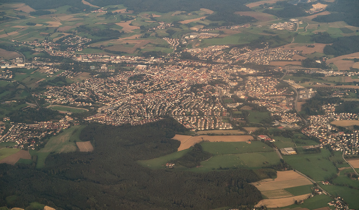 Bayern 2018-09-16 Flug DLH1991 Köln/Bonn (CGN/EDDK) - München Franz Josef Strauß (MUC/EDDM) Luftbild aerial photo