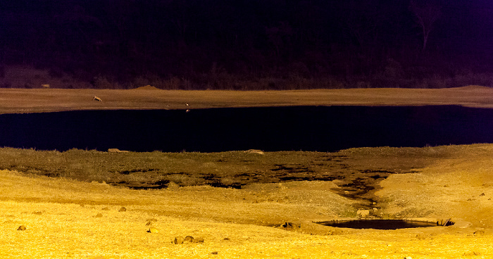 Sikumbi Forest Reserve Wasserloch an der Ivory Lodge