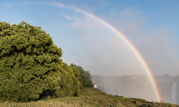 Victoria Falls National Park Victoriafälle, Regenbogen