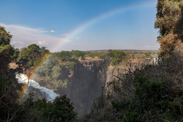 Victoria Falls National Park Victoriafälle, Regenbogen