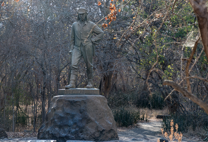 Victoria Falls National Park David-Livingstone-Denkmal